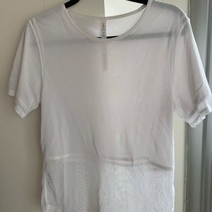 lululemon white top size 8